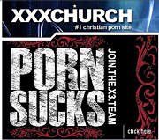 Deutliche Worte: die xxxchurch empfngt ihre Besucher mit plakativen Slogans